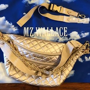 💫 NEW- RARE-  MZ Wallace Rose Gold Crosby Sling!